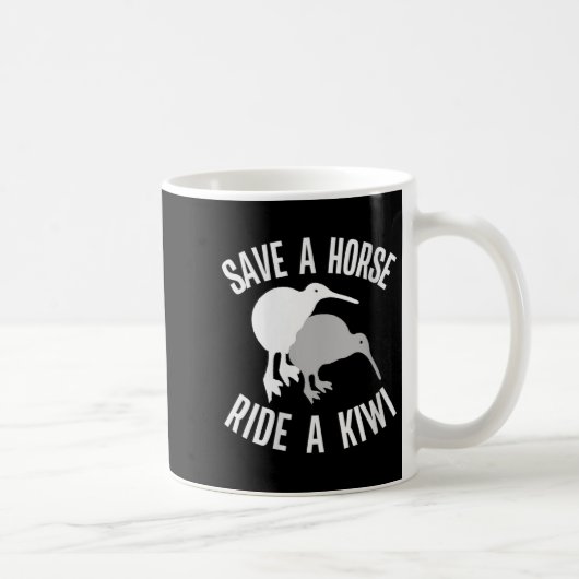 Womens Funny New Zealand Kiwi Meme Quote Save A Ho Kaffeetasse (Rechts)