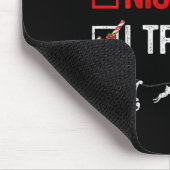 Womens Funny Nice Naughty I Tried Ugly Christmas S Mousepad (Ecke)