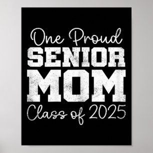 Womens Funny One Stolz Senior Mama Cl of 2025 Grad Poster