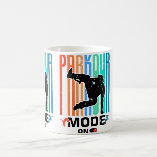 Womens Funny Parkour Obstacle Course Design For Pa Kaffeetasse (Mittel)