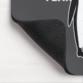 Womens Funny Penguin New Year Baka Life Anime Styl Mousepad (Ecke)