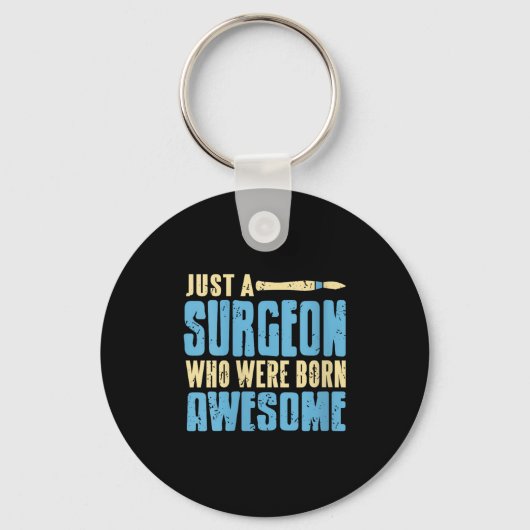 Womens Funny Proud Chirurg Spaß für die Wahrheit b Schlüsselanhänger (Vorderseite)