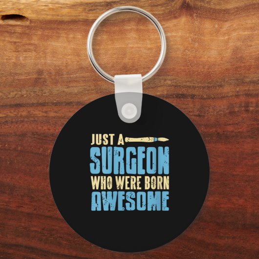 Womens Funny Proud Chirurg Spaß für die Wahrheit b Schlüsselanhänger (Vorderseite)