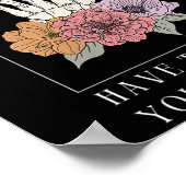 Womens Funny Sarcastic Have The Day You Deserve Mo Poster (Ecke)