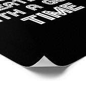 Womens Funny Sarcastic Quote Don't Threaten Me Wit Poster (Ecke)