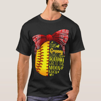 Womens Funny Softball Geschenk Granny Pitcher Catc T-Shirt