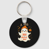 Womens Funny Soky Pregnancy A Little Boo Is Almost Schlüsselanhänger (Vorderseite)