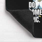 Womens Funny Spacecore Motivational Graphic, Do So Mousepad (Ecke)