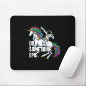 Womens Funny Spacecore Motivational Graphic, Do So Mousepad (Mit Mouse)