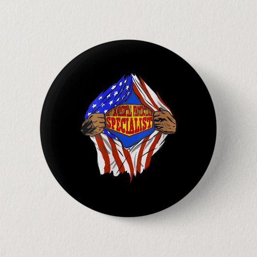 Womens Funny Super Environmental Protection Button (Vorderseite)