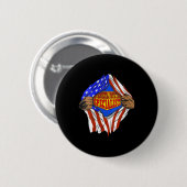 Womens Funny Super Environmental Protection Button (Vorne & Hinten)