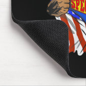 Womens Funny Super Environmental Protection Mousepad (Ecke)