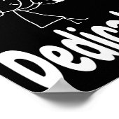 Women's Funny Valentine's Day Couple Matching I Lo Poster (Ecke)