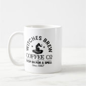 Womens Funny Witch Hexen Brew Coffee Hallowe Kaffeetasse (Links)