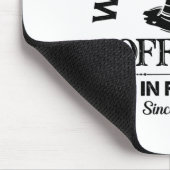 Womens Funny Witch Hexen Brew Coffee Hallowe Mousepad (Ecke)
