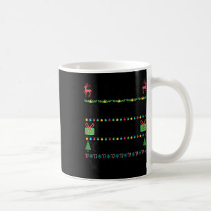 Womens Funny Xmas zu heiße hässliche Weihnachtssüß Kaffeetasse