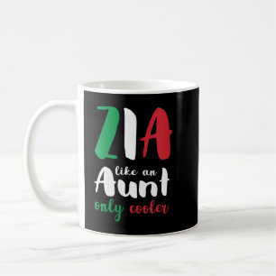 Womens Funny Zia Italienische Tante nur Cooler Ges Kaffeetasse