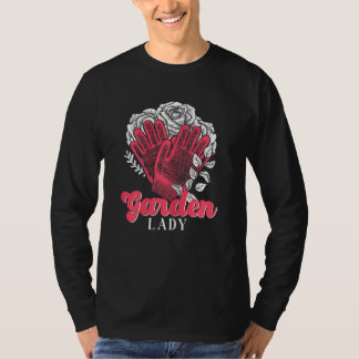 Womens Garden Lady Gardener Pflanze Blume Gardeni T-Shirt