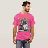 Womens George Clinton Funkadelic Comic Burst VNeck T-Shirt (Vorne ganz)