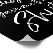 Womens Gift From Daughter My Favorite Daughter Gav Poster (Ecke)