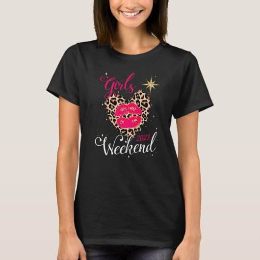 Womens Girls Weekend Girls Trip 2023 Better Than T T-Shirt (Vorderseite)