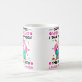 Womens Give Your Loved Ones Funny Quilting Fabric Kaffeetasse (Mittel)