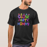 Womens Glow Party Mommy Birthday Lights Party Moth T-Shirt<br><div class="desc">Mommy Birthday Lights Party Muttertag der Party Grün Frauen .</div>