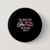 Womens Glutes Workout Day Insrational Motivational Button (Vorderseite)