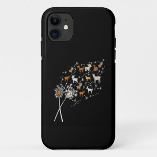 Womens Goats Funny Dandelion Wildblume Floral Goa Case-Mate iPhone Hülle
