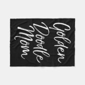 Womens Goldendoodle Odle Mother's Day Gift Cute Go Fleecedecke (Vorderseite (Horizontal))