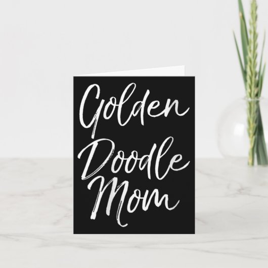 Womens Goldendoodle Odle Mother's Day Gift Cute Go Karte (Vorderseite)