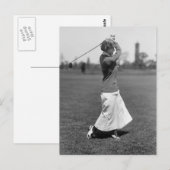 Women's Golf Fashion, 1910er Postkarte (Vorne/Hinten)
