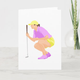 Womens Golf Karte