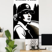 Women's Golf Poster (Heimbüro)