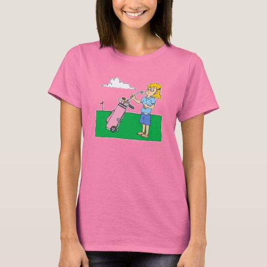 Womens Golf T-Shirt (Vorderseite)