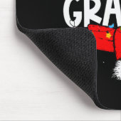 Womens Grammy Christmas Pajama Santa Claus Family  Mousepad (Ecke)