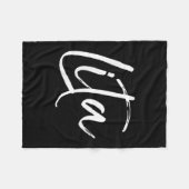 Womens Grandma Gift In Spanish Abuelita New Abuela Fleecedecke (Vorderseite (Horizontal))