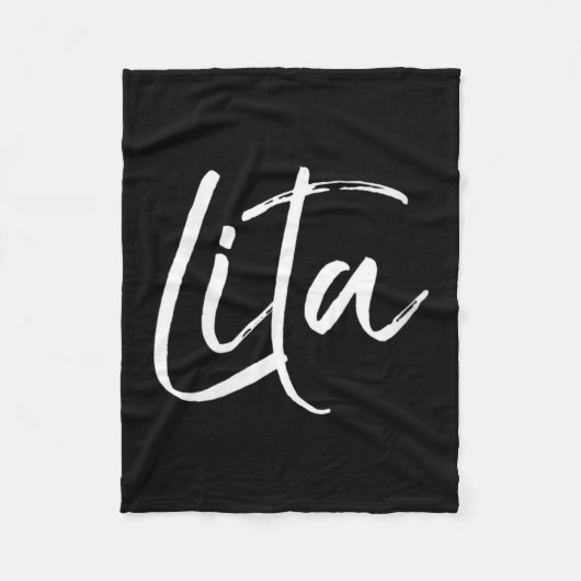 Womens Grandma Gift In Spanish Abuelita New Abuela Fleecedecke (Vorderseite)