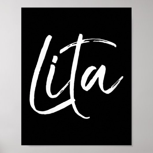 Womens Grandma Gift In Spanish Abuelita New Abuela Poster (Vorne)