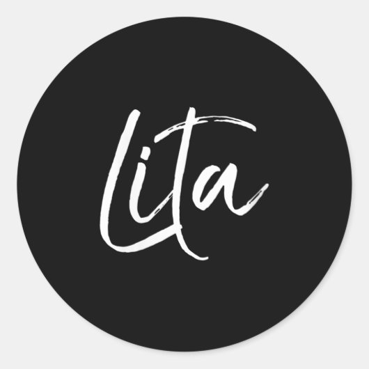 Womens Grandma Gift In Spanish Abuelita New Abuela Runder Aufkleber (Vorderseite)