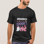 Womens Grandma Of The Spooky One 1st Birthday Hall T-Shirt (Vorderseite)