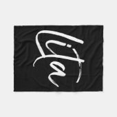 Womens Grandma Quote In Spanish Abuela New Abuelit Fleecedecke (Vorderseite (Horizontal))