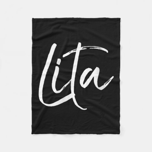 Womens Grandma Quote In Spanish Abuela New Abuelit Fleecedecke (Vorderseite)