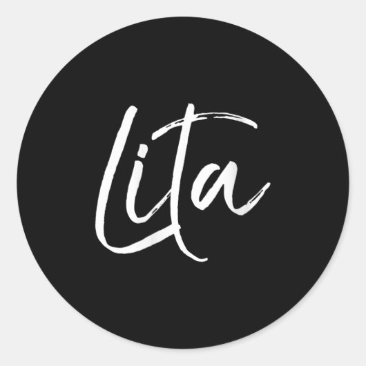 Womens Grandma Quote In Spanish Abuela New Abuelit Runder Aufkleber (Vorderseite)