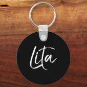 Womens Grandma Quote In Spanish Abuela New Abuelit Schlüsselanhänger (Vorderseite)