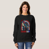 Womens Grandmasaurus Rex Dinosaurier Oma Saurus 4 Sweatshirt (Vorne ganz)