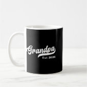 Womens Grandpa Est 2026 New Grandfather Design V-n Kaffeetasse (Links)