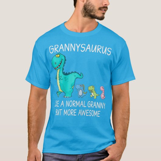 Womens Grannysaurus wie eine normale Granny, aber T-Shirt (Vorderseite)
