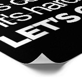 Womens Great Motivational Discipline Workout No Ex Poster (Ecke)