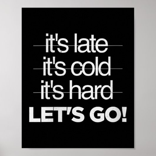 Womens Great Motivational Discipline Workout No Ex Poster (Vorne)